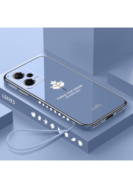 Xiaomi Redmi Note 12 Için Telefon Kılıfı Kemerli Elektroliz Telefon Kapağı (Yurt Dışından)