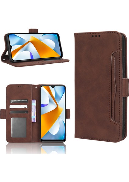 Samsung Galaxy Z Fold 4 Cüzdan Deri Flip Kılıf (Yurt Dışından)