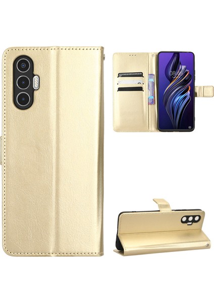 Tecno Pova 3 Deri Telefon Kılıfı (Yurt Dışından)