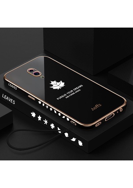 Oppo Reno Elektroliz Kaplama Telefon Kılıfı Için Kemerli Telefon Kılıfı (Yurt Dışından)