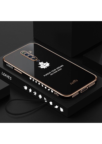 Oppo Reno 2z / Reno 2f Elektroliz Kaplamalı Kemerli Telefon Kılıfı (Yurt Dışından)