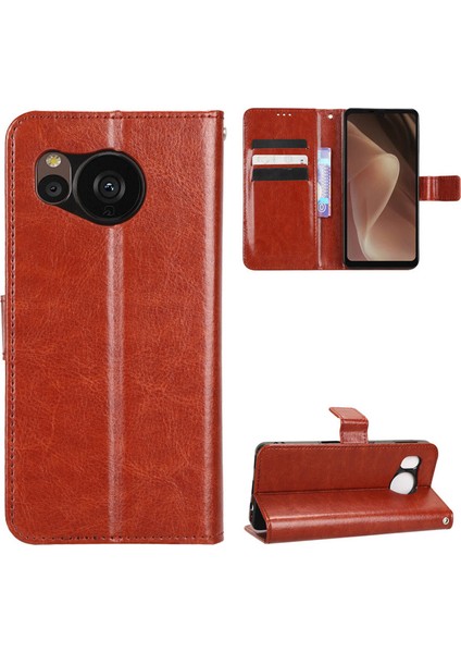 Aquos Sense 7 Plus Deri Telefon Kılıfı (Yurt Dışından)