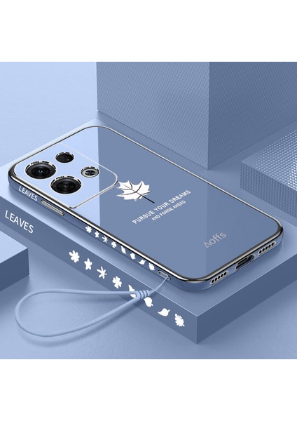 Oppo Reno 8 Pro Için Kemerli Elektroliz Kaplama Telefon Kılıfı (Yurt Dışından)