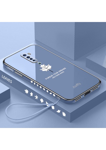Oppo Reno 2 Elektroliz Kaplama Telefon Kılıfı Için Kemerli Telefon Kılıfı (Yurt Dışından)