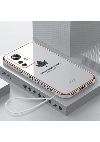 Xiaomi Redmi K50 Ultra Elektroliz Kaplama Telefon Kılıfı Için Kemerli Telefon Kılıfı (Yurt Dışından)