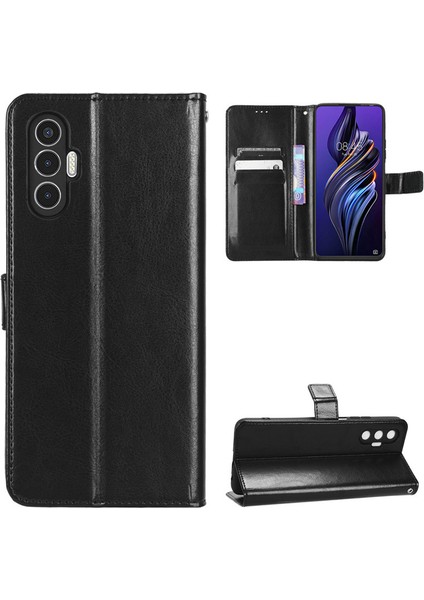 Tecno Pova 3 Deri Telefon Kılıfı (Yurt Dışından)
