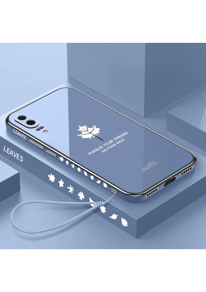 Huawei P20 Elektrolizle Telefon Kılıfı Için Kemerli Telefon Kılıfı (Yurt Dışından)