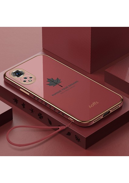 Huawei Nova 9 Elektroliz Kaplama Telefon Kılıfı Için Kemerli Telefon Kılıfı (Yurt Dışından)