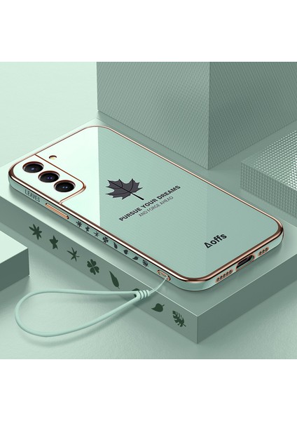 Samsung Galaxy S23 Elektrolizle Telefon Kılıfı Kemerli Telefon Kılıfı (Yurt Dışından)