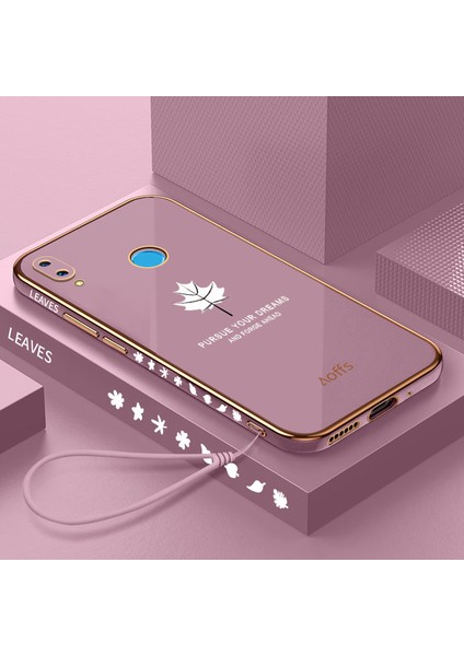 Huawei Y9 2019 Için Telefon Kılıfı Kemerli Elektroliz Telefon Kapağı (Yurt Dışından)