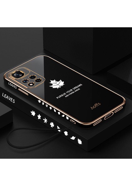 Xiaomi Poco M4 Pro 5g Elektroliz Kaplama Telefon Kılıfı Için Kemerli Telefon Kılıfı (Yurt Dışından)