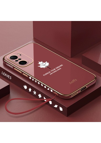 Xiaomi Poco F3 Elektrolizle Telefon Kılıfı Için Kemerli Telefon Kılıfı (Yurt Dışından)