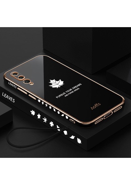 Huawei P20 Pro Için Kemerli Elektroliz Telefon Kılıfı (Yurt Dışından)