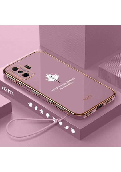 Xiaomi Redmi K50 Oyun Elektrolizle Telefon Kılıfı Için Kemerli Telefon Kılıfı (Yurt Dışından)