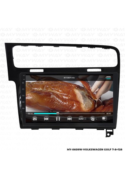 Golf 7 Android 12 Multimedya Carplay 4gb RAM+64GB HDD Navigasyon Ekran