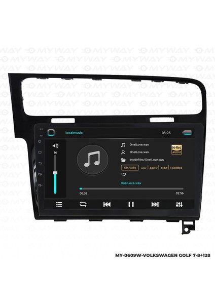 Golf 7 Android 12 Multimedya Carplay 4gb RAM+64GB HDD Navigasyon Ekran fiyatları