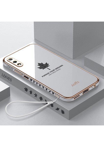 Huawei Honor 9x Elektroliz Kaplama Telefon Kapağı Için Kemerli Telefon Kılıfı (Yurt Dışından)