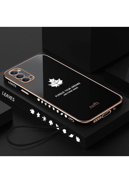 Oppo Reno 4 Pro Için Kemerli Elektroliz Telefon Kılıfı (Yurt Dışından)