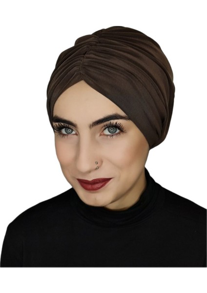 Mayo ve Hasema Üstü Uyumlu Hijab Arkadan Baglamalı Bone
