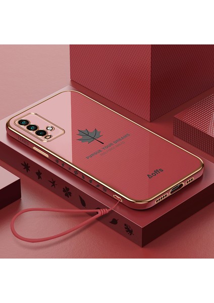 Xiaomi Redmi 9t Elektrolizle Telefon Kılıfı Için Kemerli Telefon Kılıfı (Yurt Dışından)