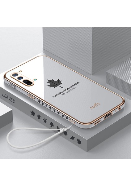 Oppo Reno 3 Için Kemerli Elektroliz Telefon Kılıfı (Yurt Dışından)