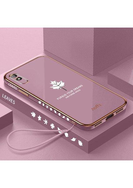 Xiaomi Redmi 9A Kemerli Elektroliz Telefon Kılıfı Için Telefon Kılıfı (Yurt Dışından)