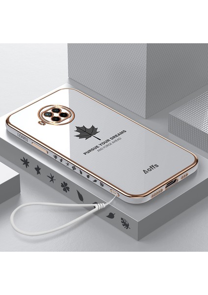 Xiaomi Redmi Note 9 Pro 5g Elektroliz Kaplama Telefon Kılıfı, Kemerli (Yurt Dışından)