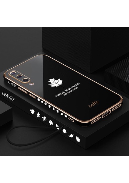 Huawei Honor 9x Pro Için Kemerli Elektroliz Kaplama Telefon Kılıfı (Yurt Dışından)