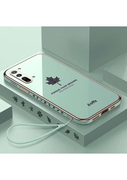 Oppo Reno 3 Için Kemerli Elektroliz Telefon Kılıfı (Yurt Dışından)