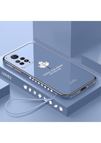 Xiaomi Redmi Note 11 4g Elektroliz Kaplama Telefon Kılıfı, Kemerli (Yurt Dışından)