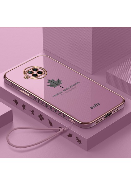 Xiaomi Redmi Note 9 Pro 5g Elektroliz Kaplama Telefon Kılıfı, Kemerli (Yurt Dışından)