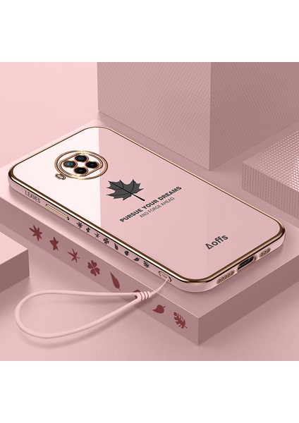 Xiaomi Redmi Note 9 Pro 5g Elektroliz Kaplama Telefon Kılıfı, Kemerli (Yurt Dışından)