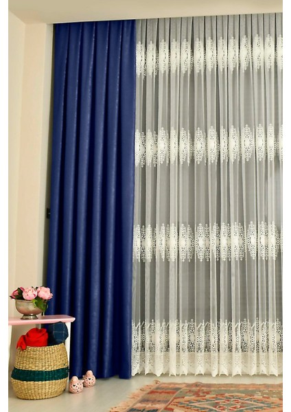 Newsoft Kadifemsi Modern Yüksek Kaliteli Fon Perde 1/3 Sık Pile Tek Kanat - Parlement fiyatları