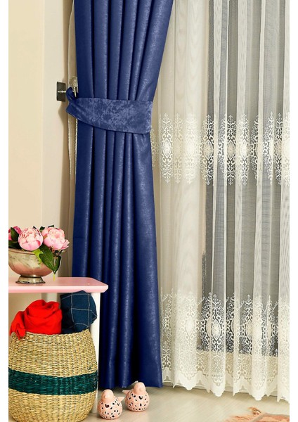 Newsoft Kadifemsi Modern Yüksek Kaliteli Fon Perde 1/3 Sık Pile Tek Kanat - Parlement modelleri