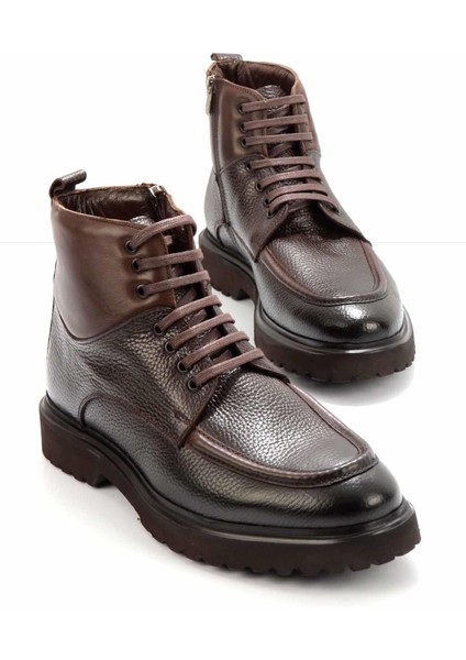 Kahve Floter Leather Erkek Bot & Bootie E02798102540