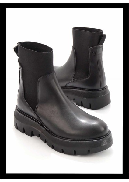 Siyah Kadın Bot & Bootie K02538560209
