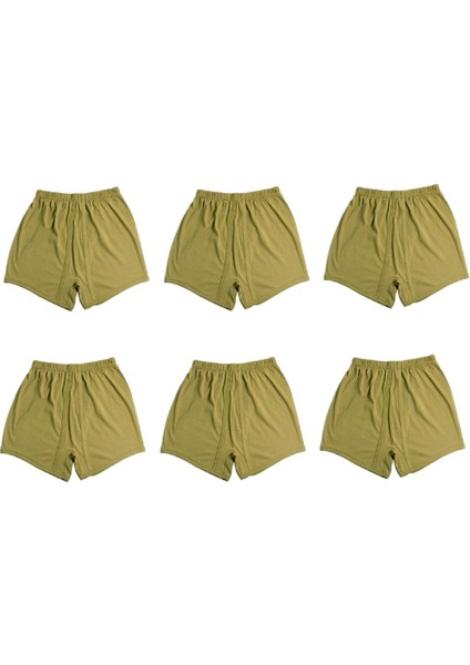 Askeri Boxer / Paçalı Don 6'lı Set - Nano