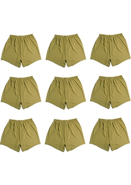 Askeri Boxer / Paçalı Don 9'lu Set - Nano