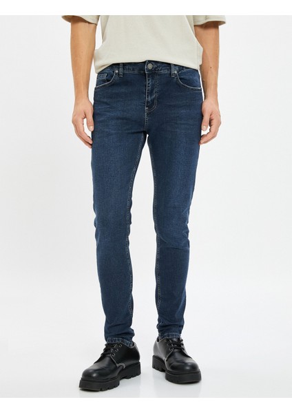 Skinny Fit Dar Paça Kot Pantolon Cepli Michael Jean modelleri