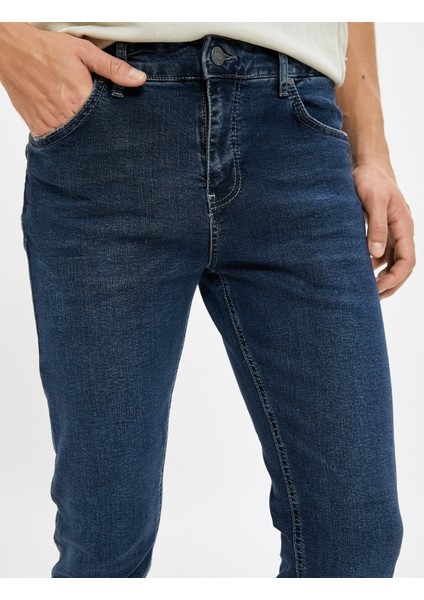 Skinny Fit Dar Paça Kot Pantolon Cepli Michael Jean indirimleri