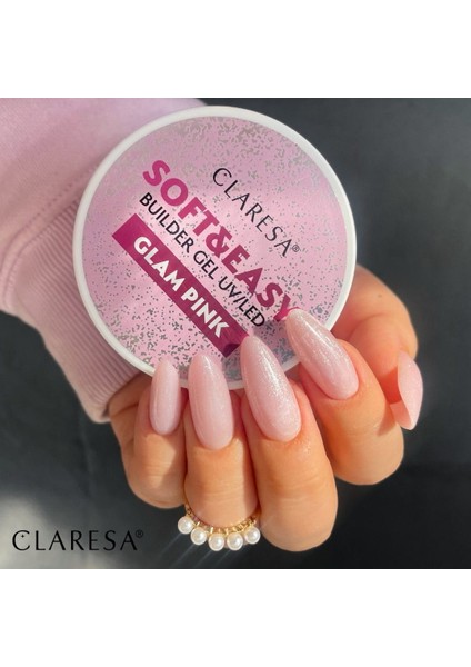 Soft&easy Buılder Jel Glam Pınk 90G