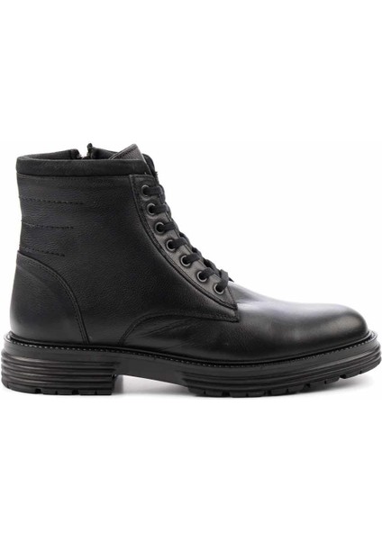 Siyah Leather Erkek Bot & Bootie E02759601003