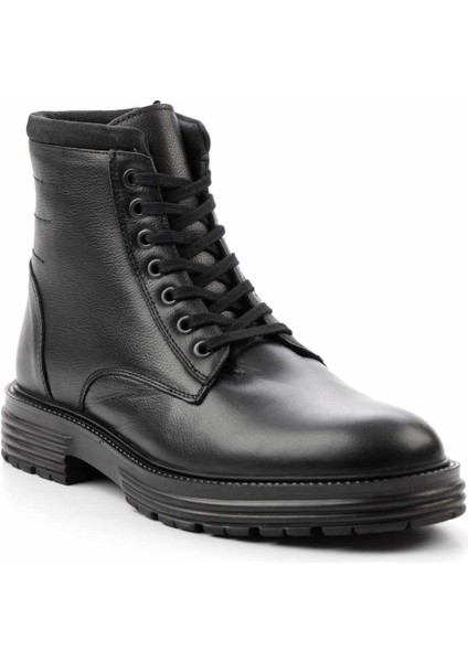 Siyah Leather Erkek Bot & Bootie E02759601003