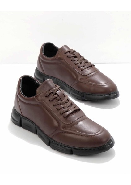 Kahve Napa Leather Erkek Casual Ayakkabı E01347040543