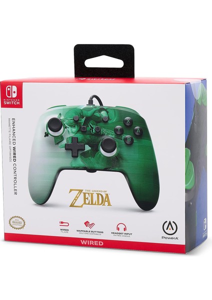 Nintendo Switch Kablolu Oyun Kolu Lisanslı Heroic Link