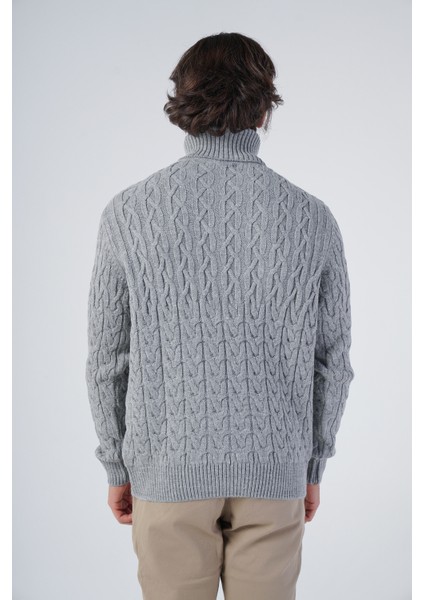 Erkek Yürütme Saç Balıkçı Yaka Triko Yün Kazak TRIST-5320 modelleri