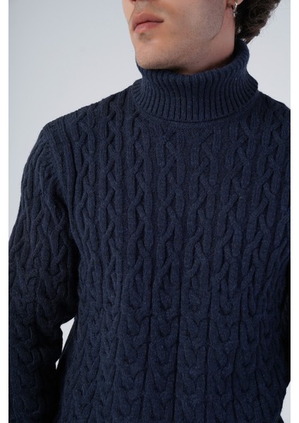 Erkek Yürütme Saç Balıkçı Yaka Triko Yün Kazak TRIST-5320 fırsatları