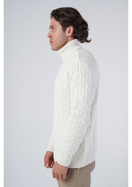 Erkek Yürütme Saç Balıkçı Yaka Triko Yün Kazak TRIST-5320 fırsatları