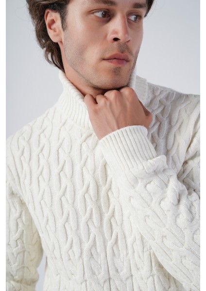 Erkek Yürütme Saç Balıkçı Yaka Triko Yün Kazak TRIST-5320 indirimleri