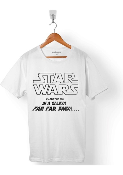 Star Wars A Long Tıme Ago In A Galaxy Far Away Erkek Tişört